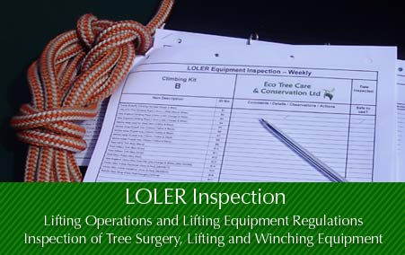 LOLER Examination – Commercial Arborists Ltd